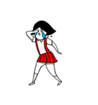 girl in the red skirt（個別スタンプ：26）
