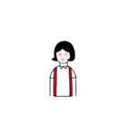 girl in the red skirt（個別スタンプ：35）