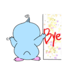 Blue say hi（個別スタンプ：15）