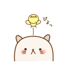にゃんとぴよこさん〜効果音付き〜（個別スタンプ：2）
