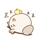 にゃんとぴよこさん〜効果音付き〜（個別スタンプ：34）