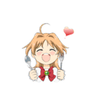 嫁つく キャラバージョン（個別スタンプ：1）