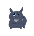 黒猫ザックさん（個別スタンプ：9）