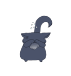 黒猫ザックさん（個別スタンプ：12）