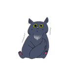 黒猫ザックさん（個別スタンプ：30）