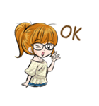 Akira lovely girls（個別スタンプ：8）