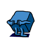 Ice Blue Cube（個別スタンプ：5）