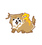 ポメラニアンのチロル（個別スタンプ：3）