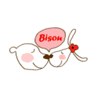 Live in France  with  Assen bear（個別スタンプ：29）