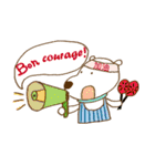 Live in France  with  Assen bear（個別スタンプ：31）