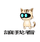 野良猫レオの台湾バージョン（個別スタンプ：13）