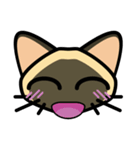 Momo the Siamese Cat（個別スタンプ：11）