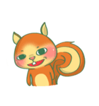 Squirrels X Dinosaurs（個別スタンプ：17）