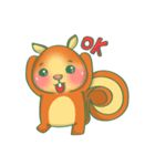 Squirrels X Dinosaurs（個別スタンプ：21）