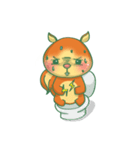 Squirrels X Dinosaurs（個別スタンプ：26）