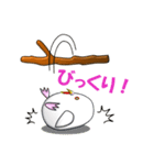 ぷっくりインコ（個別スタンプ：14）