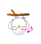 ぷっくりインコ（個別スタンプ：16）
