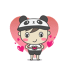 Missy Pandy and her Honey Panda（個別スタンプ：3）