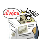 Cartoon Isan thailand v.Fried Tuna（個別スタンプ：22）