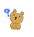 キュートなクマスタンプ（個別スタンプ：9）