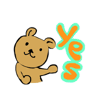 キュートなクマスタンプ（個別スタンプ：12）