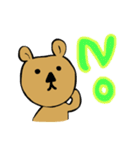 キュートなクマスタンプ（個別スタンプ：13）