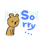 キュートなクマスタンプ（個別スタンプ：15）