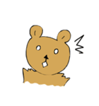 キュートなクマスタンプ（個別スタンプ：27）