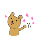 キュートなクマスタンプ（個別スタンプ：34）