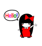 Chii Sakurabi : ミニちぃ＆さくらびっと（個別スタンプ：1）