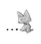 くろ ねこ（個別スタンプ：1）
