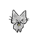 くろ ねこ（個別スタンプ：5）