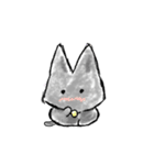 くろ ねこ（個別スタンプ：10）