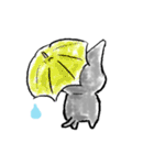 くろ ねこ（個別スタンプ：14）
