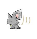 くろ ねこ（個別スタンプ：36）