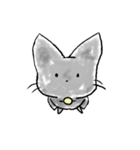 くろ ねこ（個別スタンプ：37）