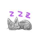 くろ ねこ（個別スタンプ：40）