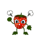 Q strawberry（個別スタンプ：11）