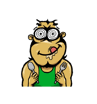 Linku..The ape man（個別スタンプ：34）