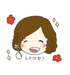 Funny facesを好きになって（個別スタンプ：4）
