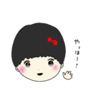 Funny facesを好きになって（個別スタンプ：12）