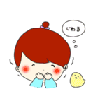 Funny facesを好きになって（個別スタンプ：22）