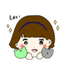 Funny facesを好きになって（個別スタンプ：33）