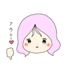 Funny facesを好きになって（個別スタンプ：39）
