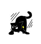 黒い猫（個別スタンプ：8）