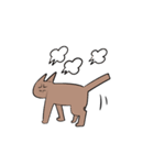 茶色猫（個別スタンプ：16）