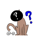 茶色猫（個別スタンプ：24）