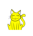 黄色猫（個別スタンプ：3）