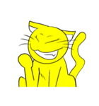 黄色猫（個別スタンプ：12）