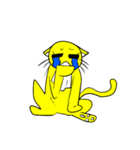 黄色猫（個別スタンプ：15）